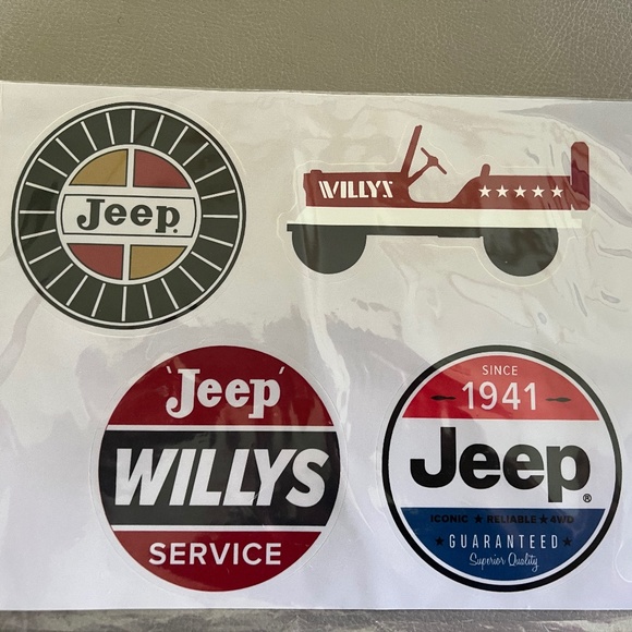 Jeep Window Decals - Picture 1 of 2